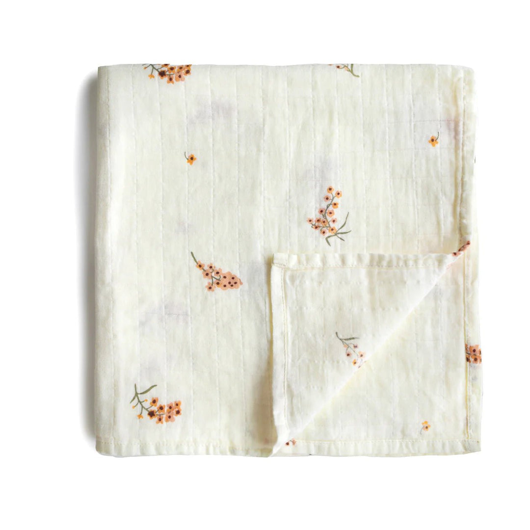 Muslin Swaddle Blanket - Spring Sweet