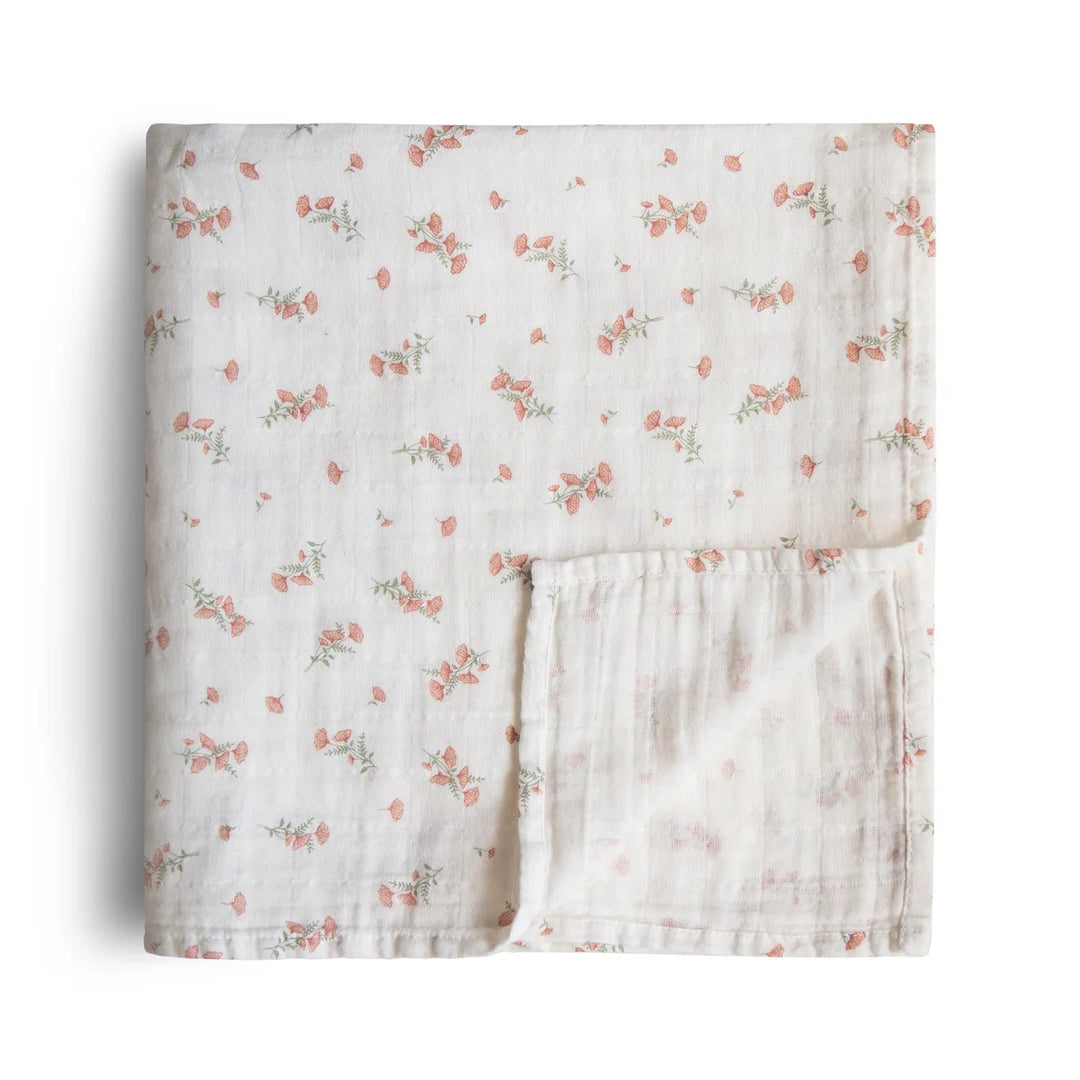 Muslin Swaddle Blanket - Spring Sweet