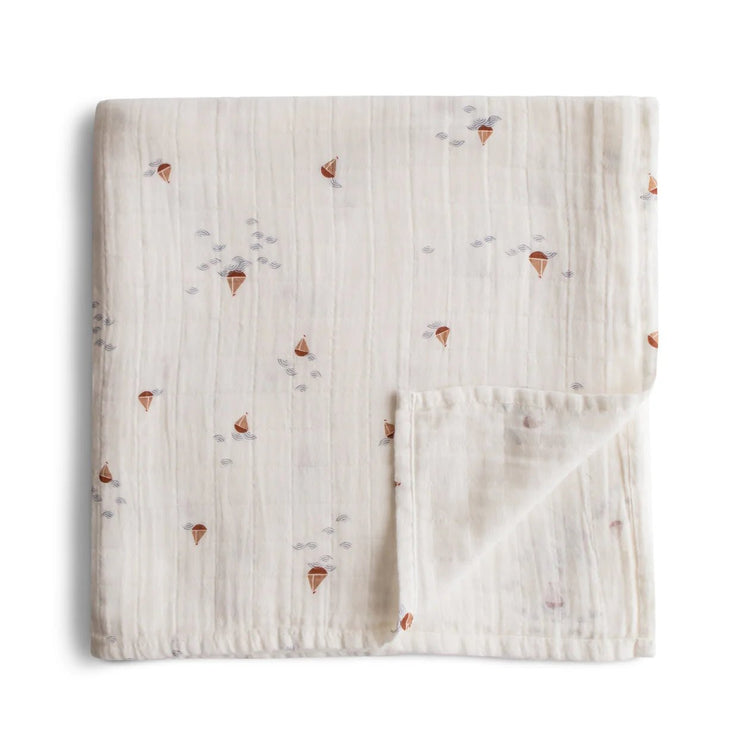 Muslin Swaddle Blanket - Spring Sweet