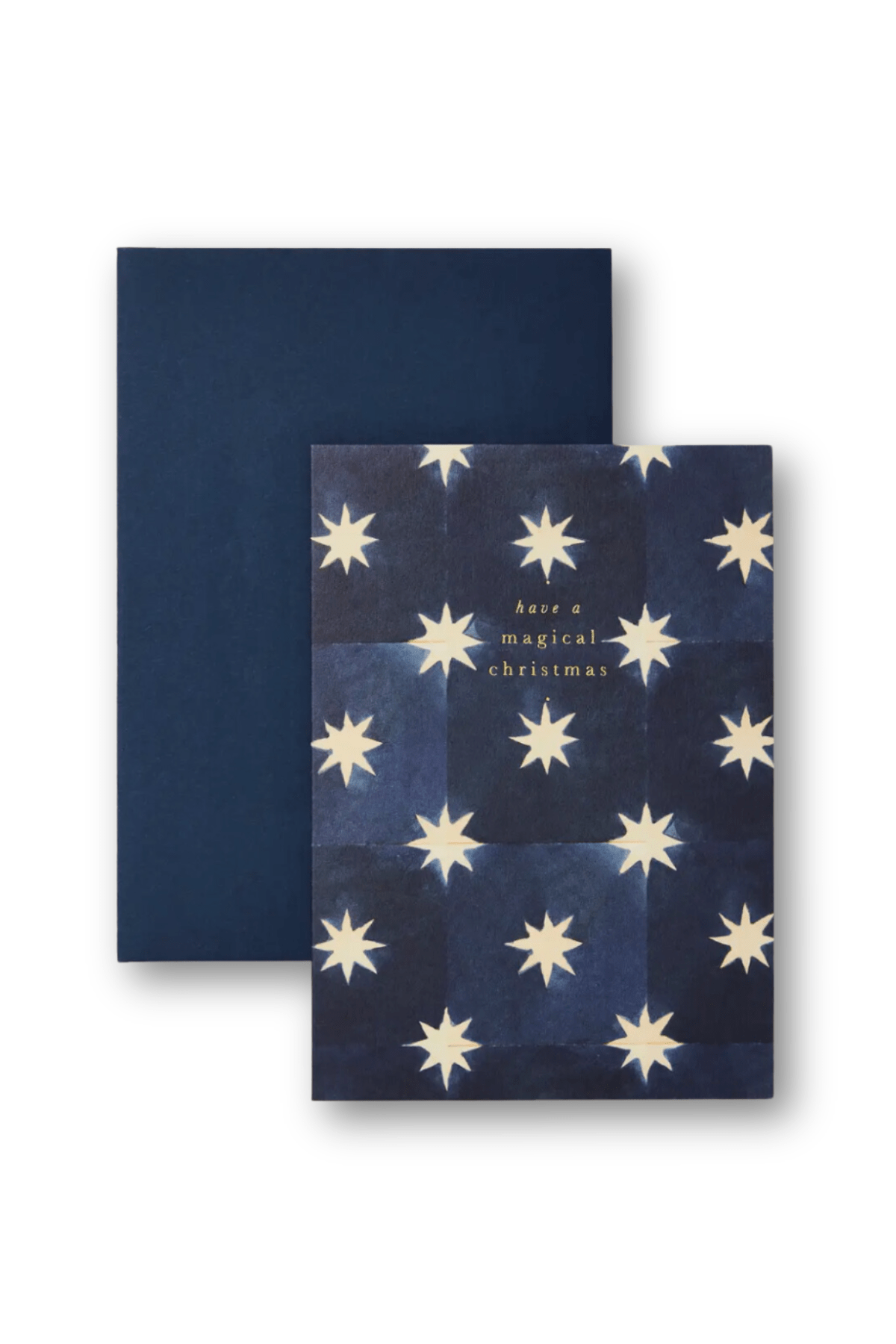 Navy Star Magical Christmas Card - Spring Sweet