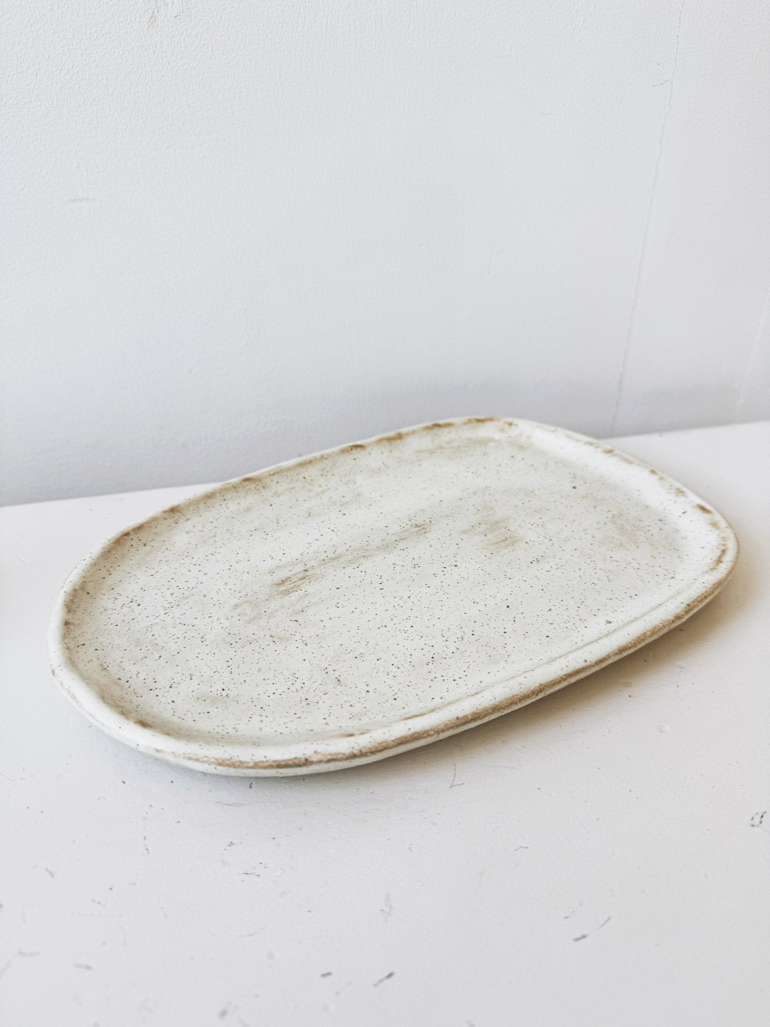 Oblong Ceramic Plate - Spring Sweet