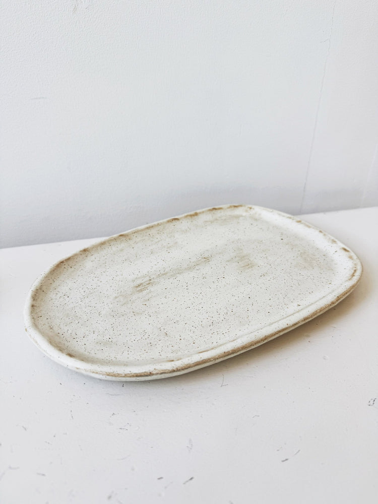 Oblong Ceramic Plate - Spring Sweet