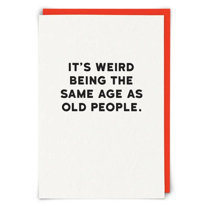 Old People Card - Spring Sweet