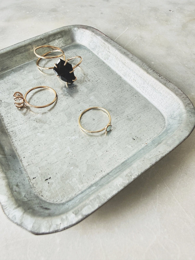 Opal Ring, Gold Filled - Spring Sweet