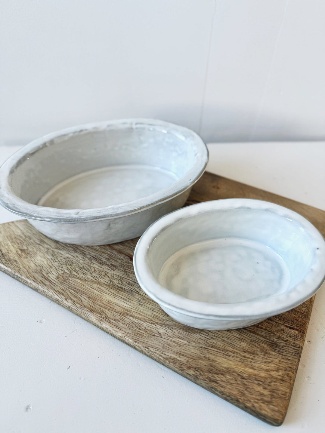 Oval Stoneware Baker - Spring Sweet