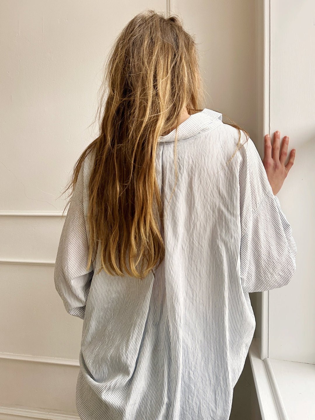 Oversized Lightweight Button - up - Spring Sweet