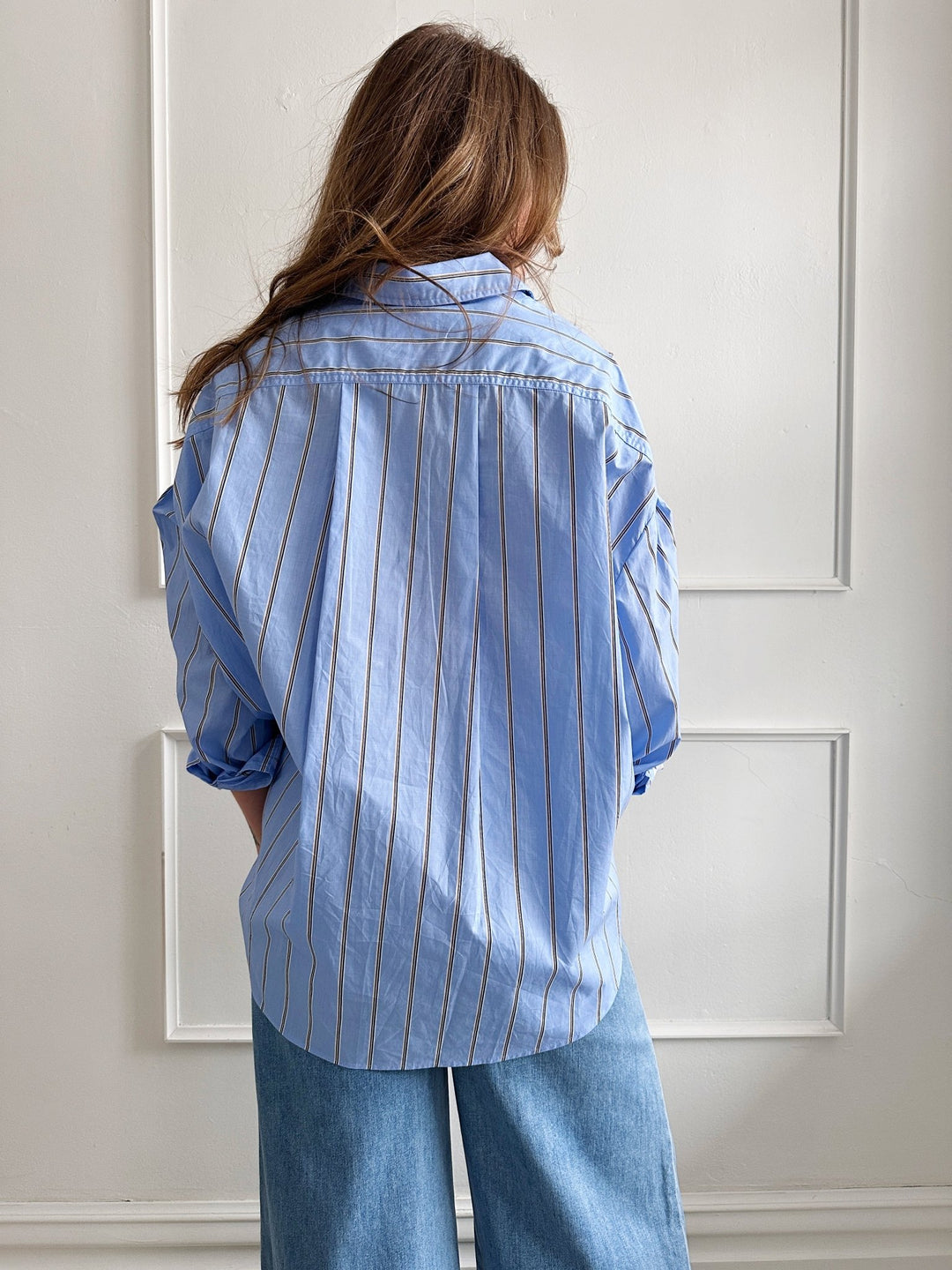 Oversized Oxford Shirt - Spring Sweet
