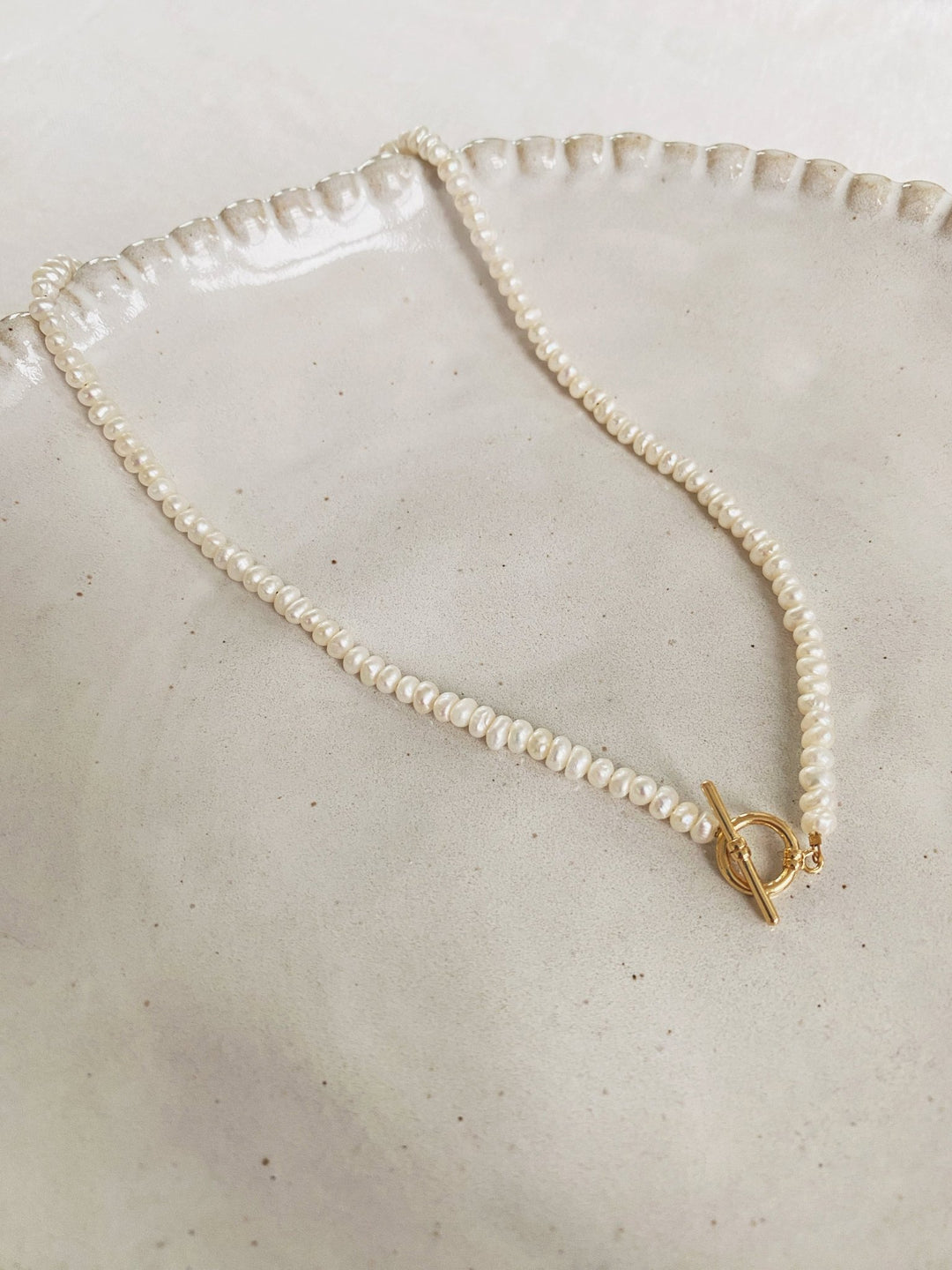 Paloma Necklace, Gold Plated - Spring Sweet
