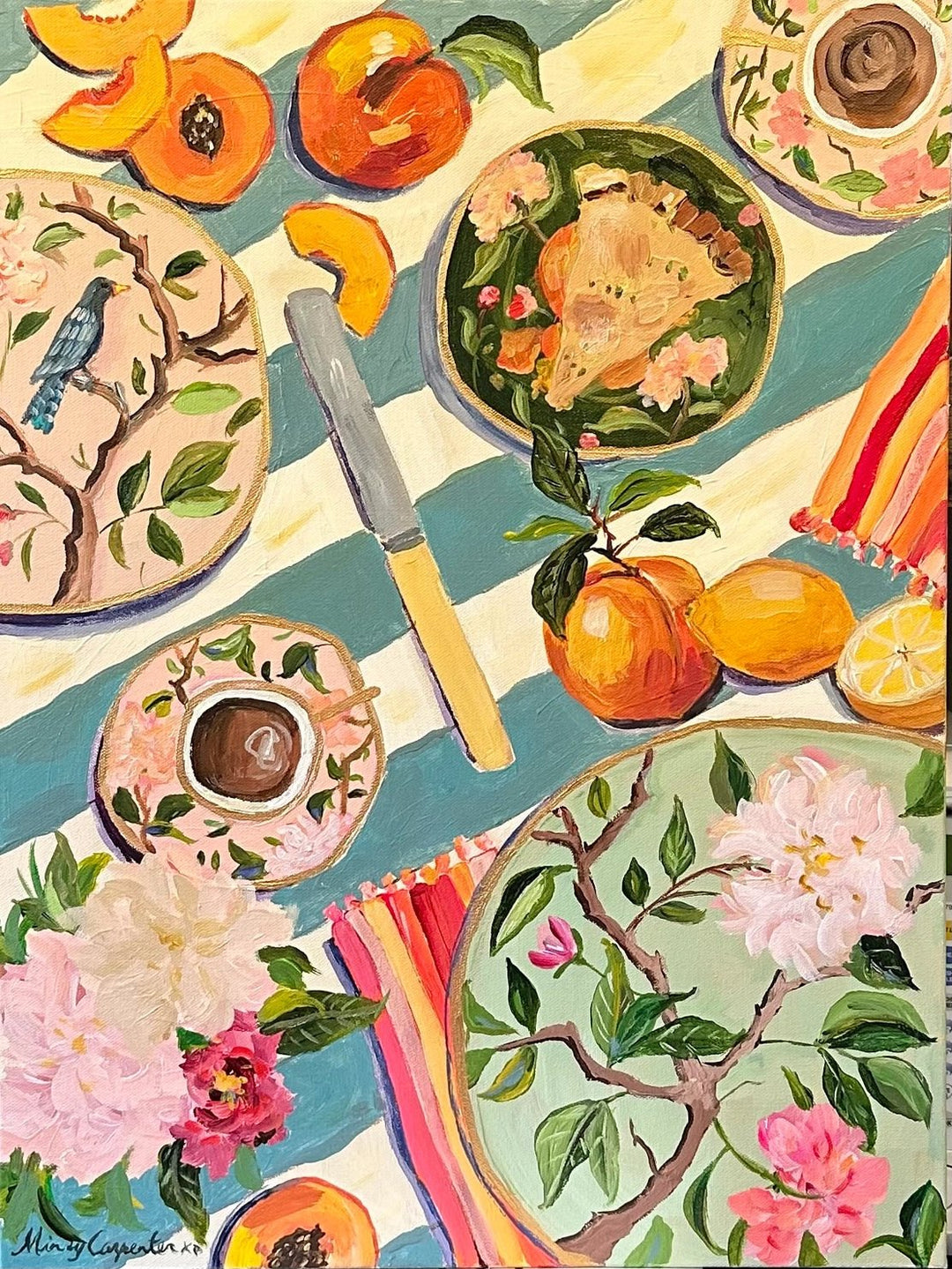 Peachy Card - Spring Sweet
