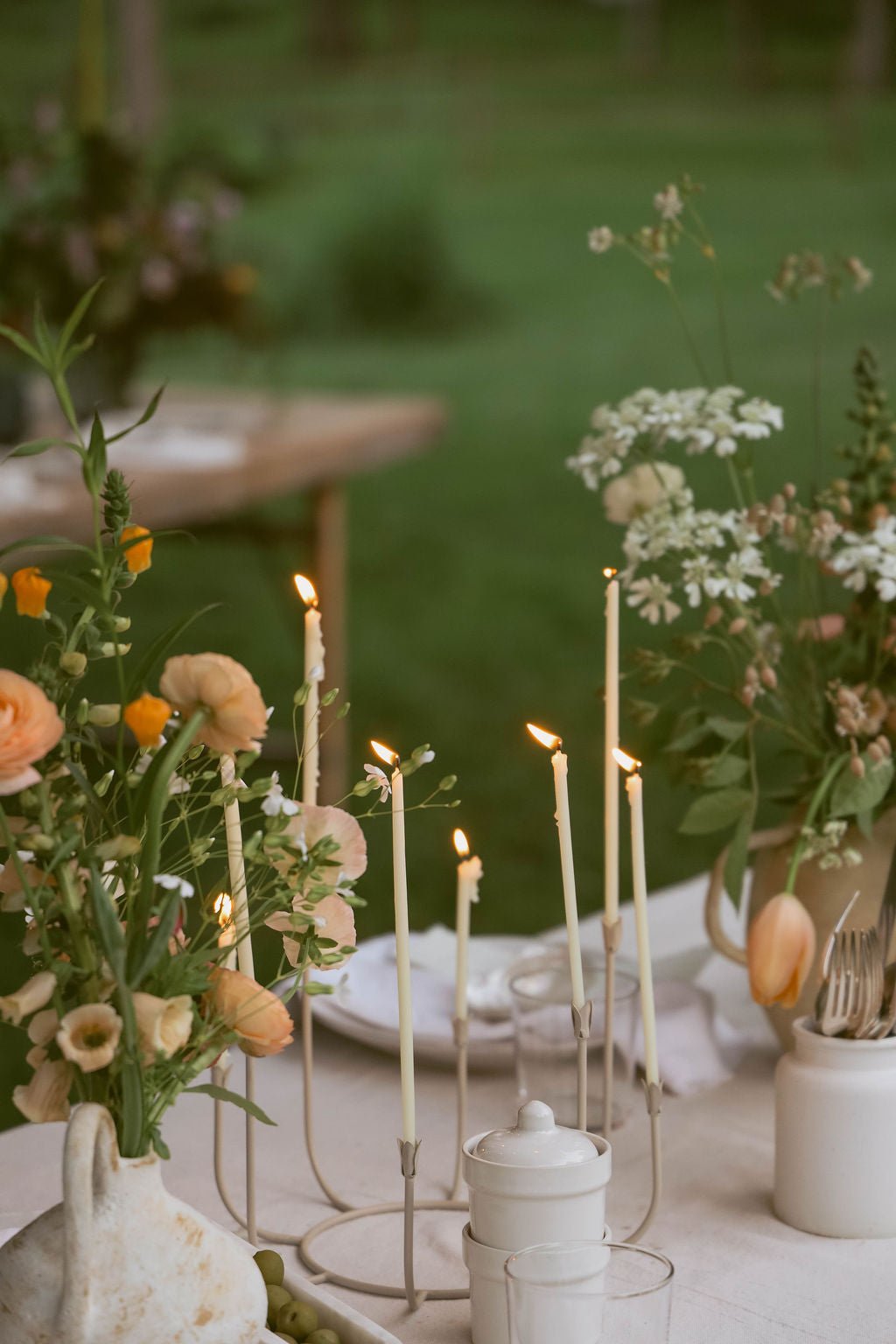 Petit Tulip Candelabra - Spring Sweet
