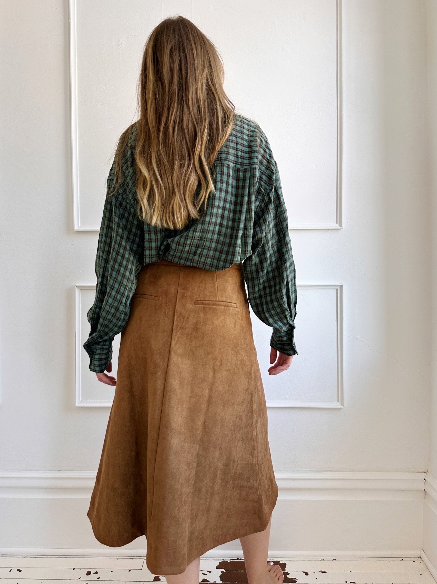 Plaid Button Down - Spring Sweet