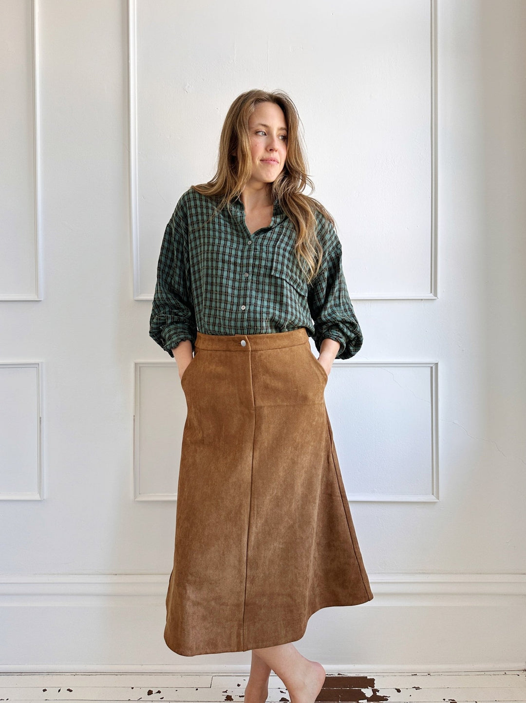 Plaid Button Down - Spring Sweet