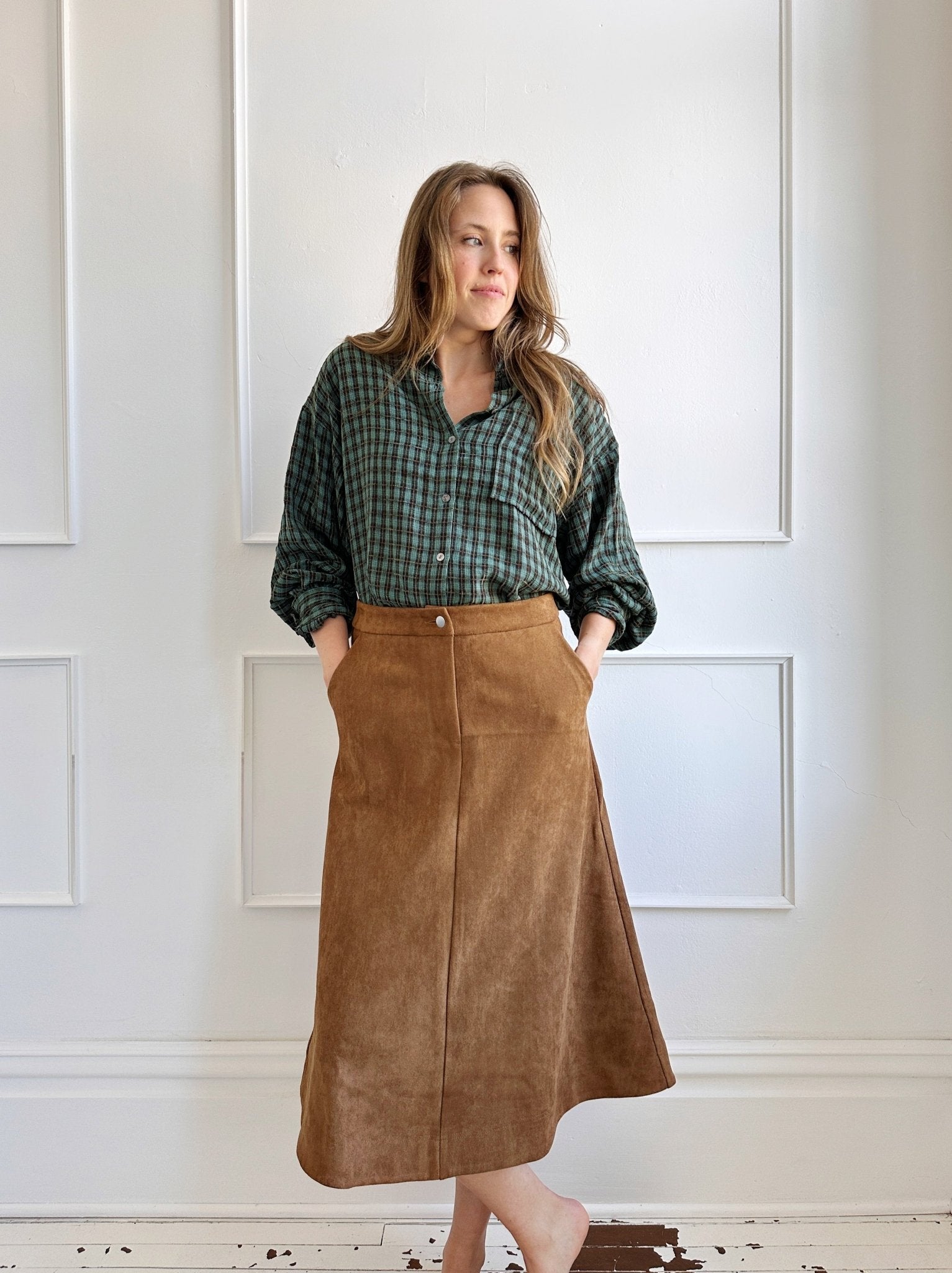 Plaid Button Down - Spring Sweet