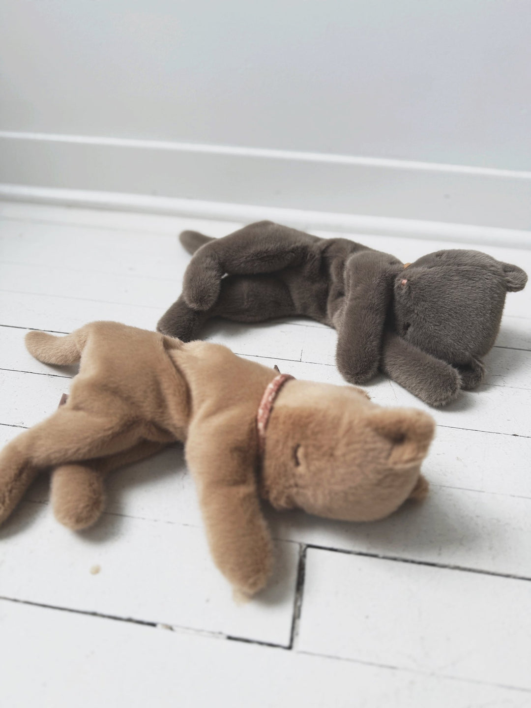 Plush Sleeping Kitten - Spring Sweet