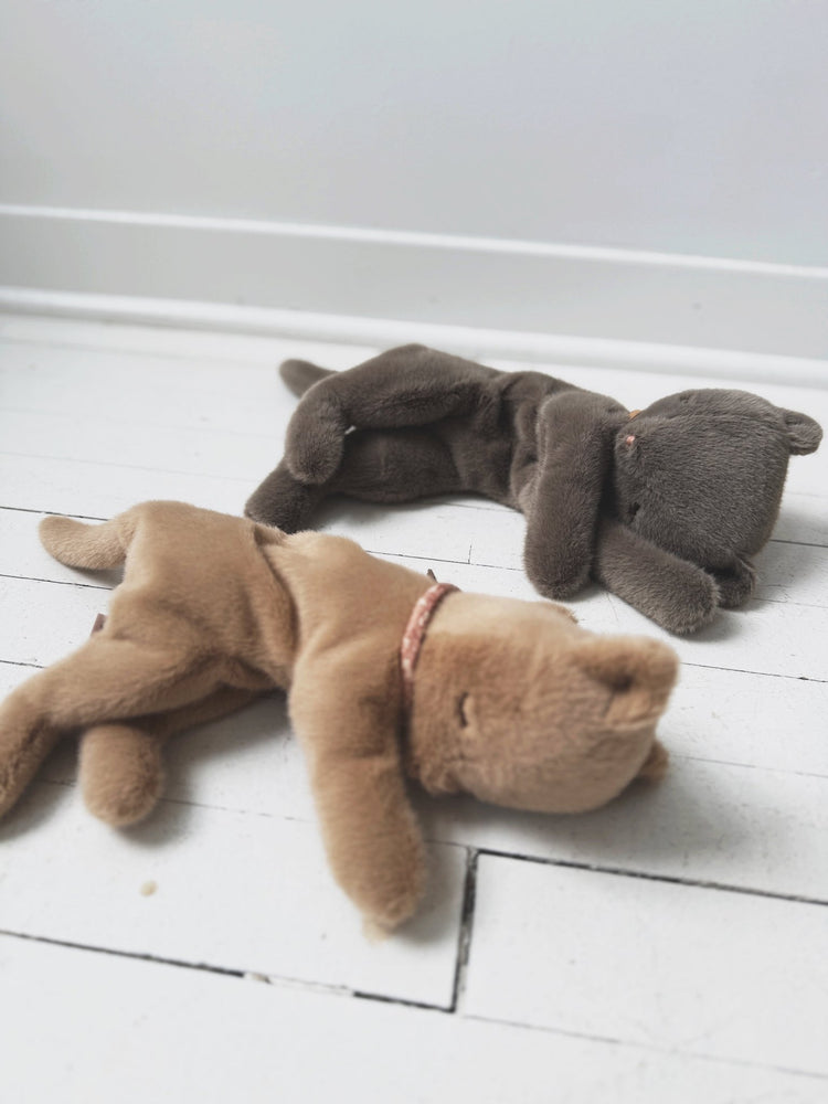 Plush Sleeping Kitten - Spring Sweet