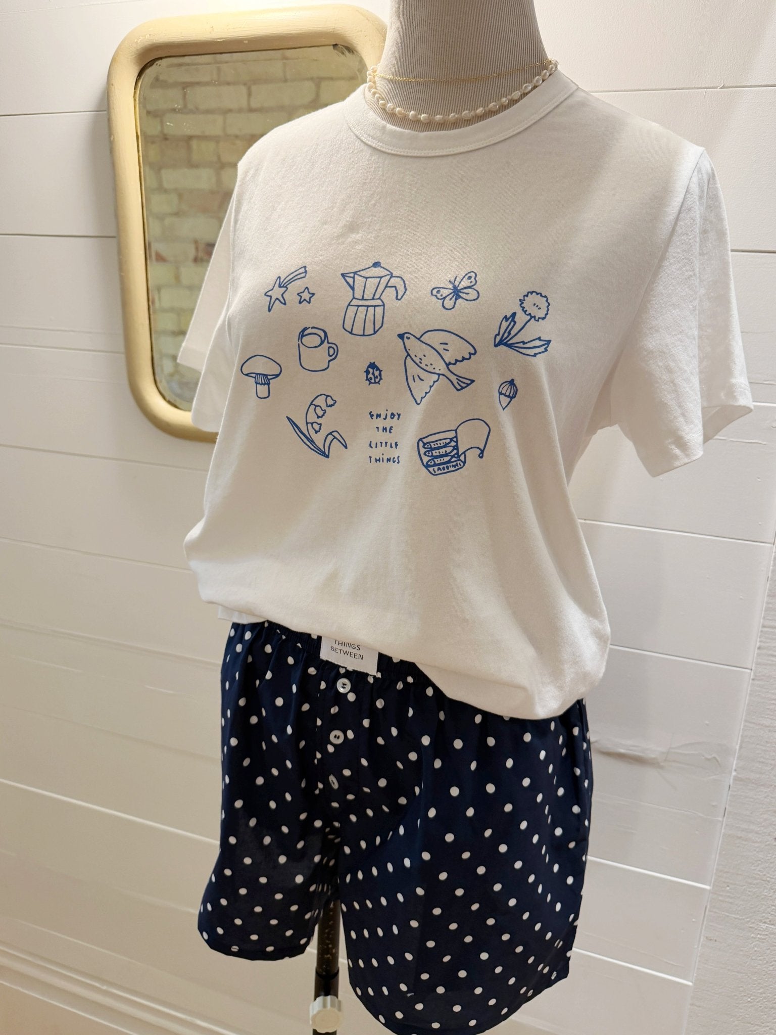 Polka Dot Boxer Short - Spring Sweet