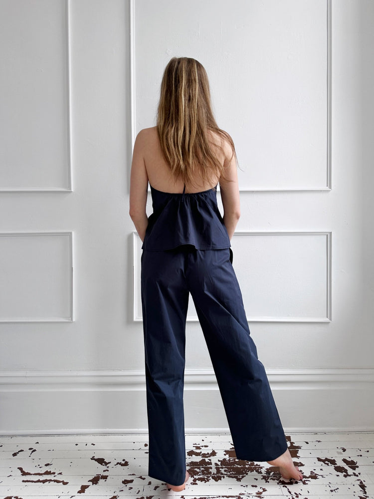 Poplin Drawstring Pants - Spring Sweet
