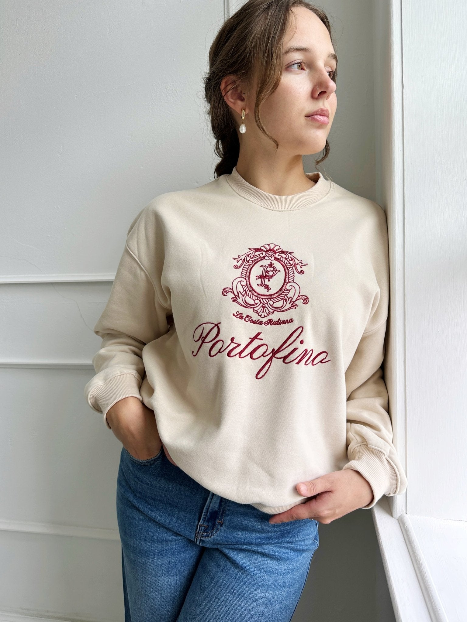 Portofino Sweatshirt - Spring Sweet