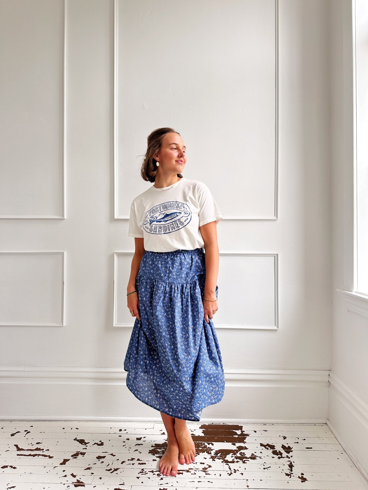 Portuguese Sardines Tee - Spring Sweet
