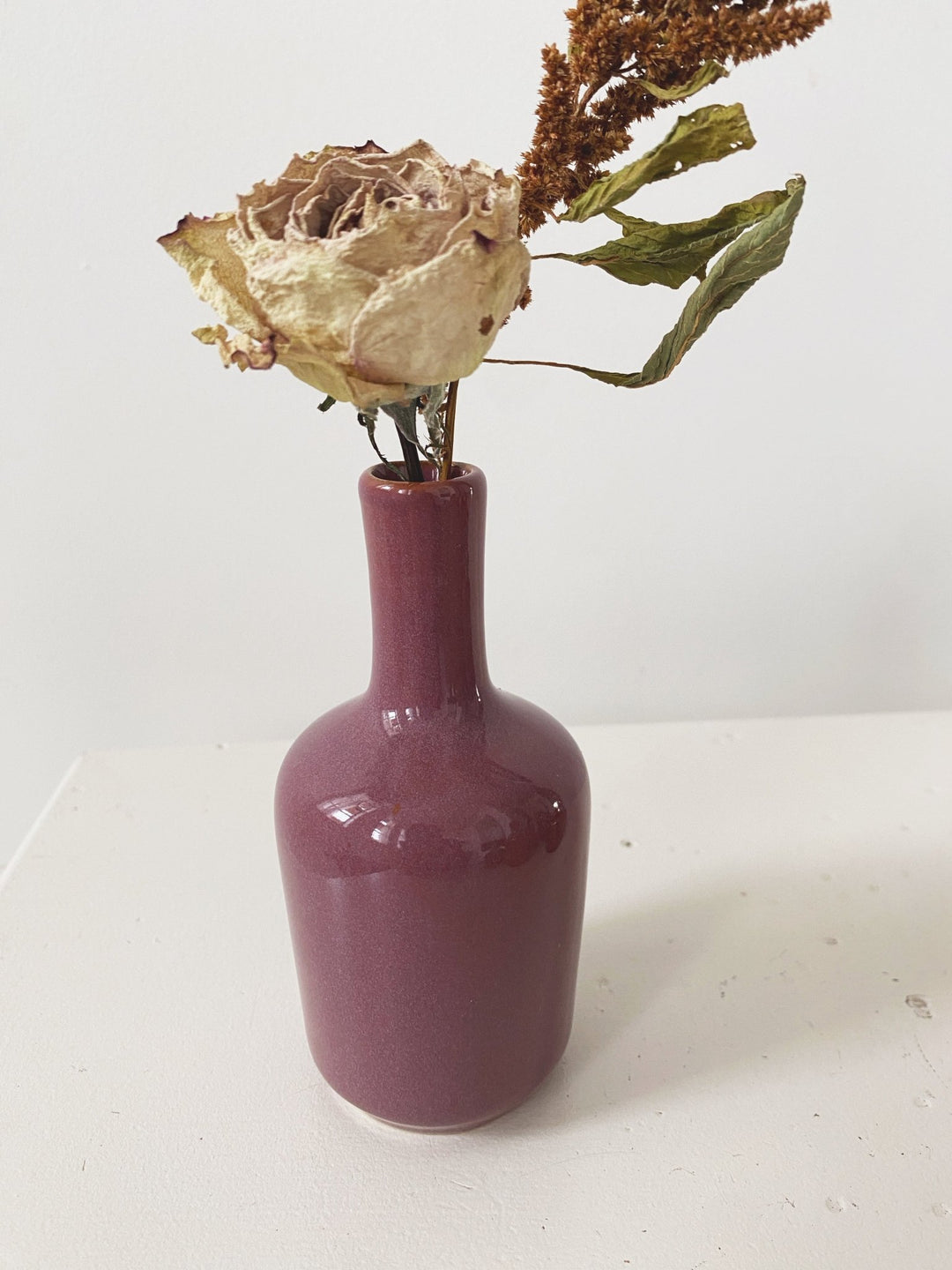 Reactive Glaze Bud Vases - Spring Sweet