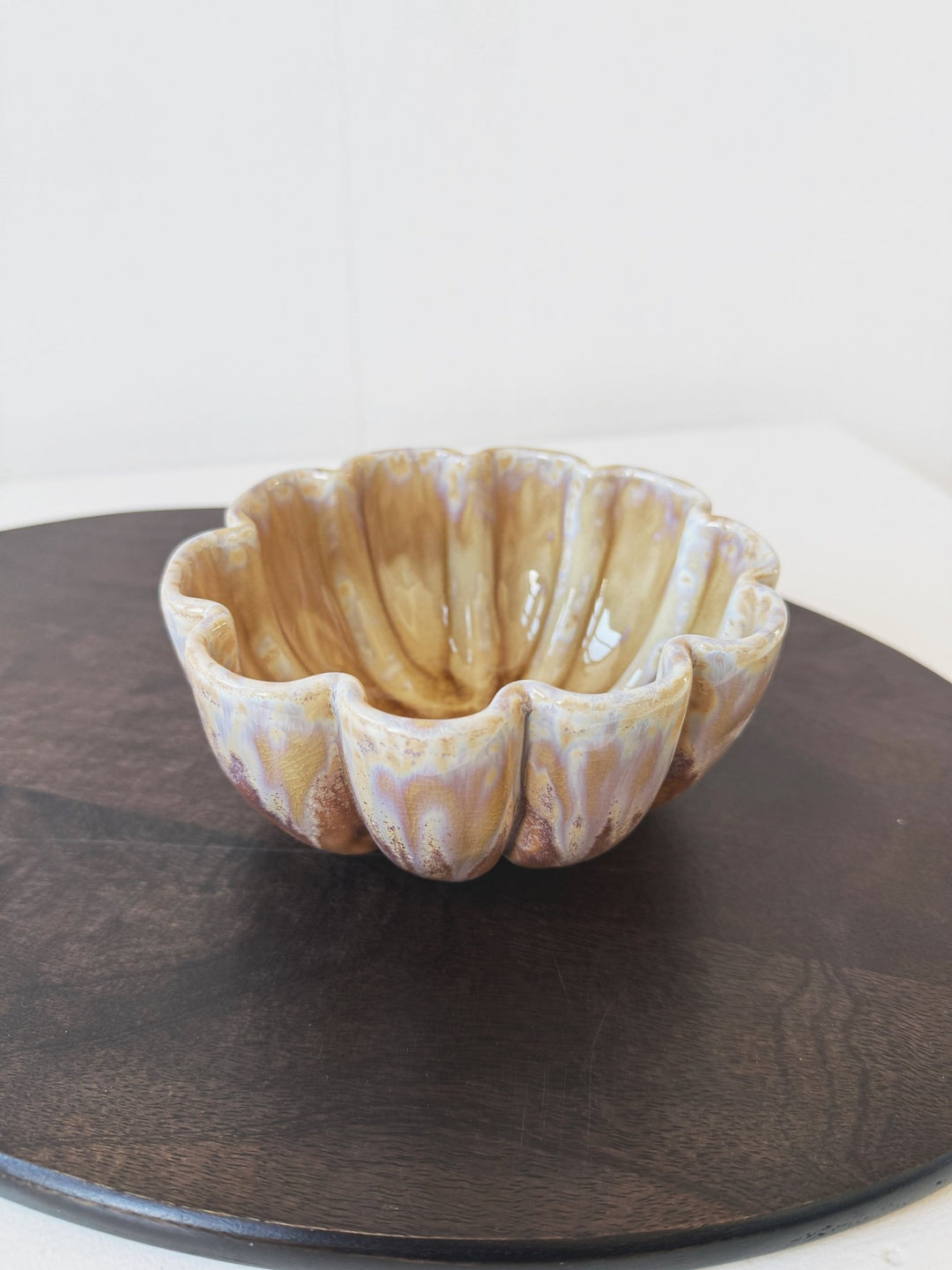Reactive Glaze Flower Bowl - Spring Sweet