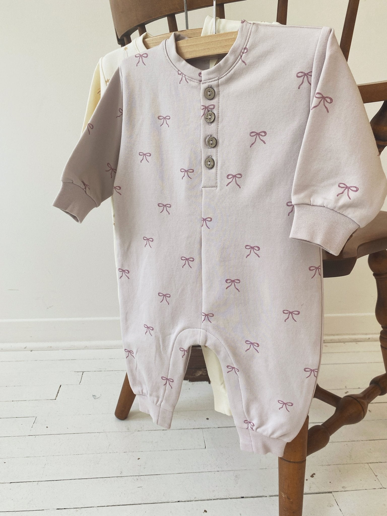 Relaxed Fleece Jumpsuit - Spring Sweet