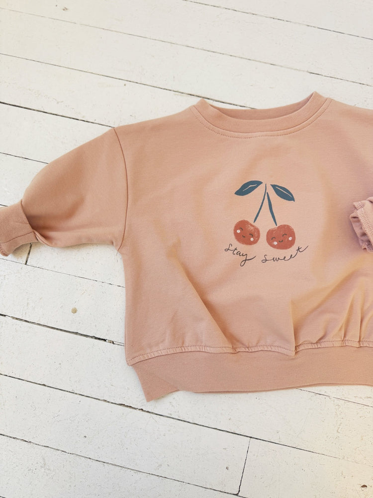 Relaxed Sweatshirt - Spring Sweet