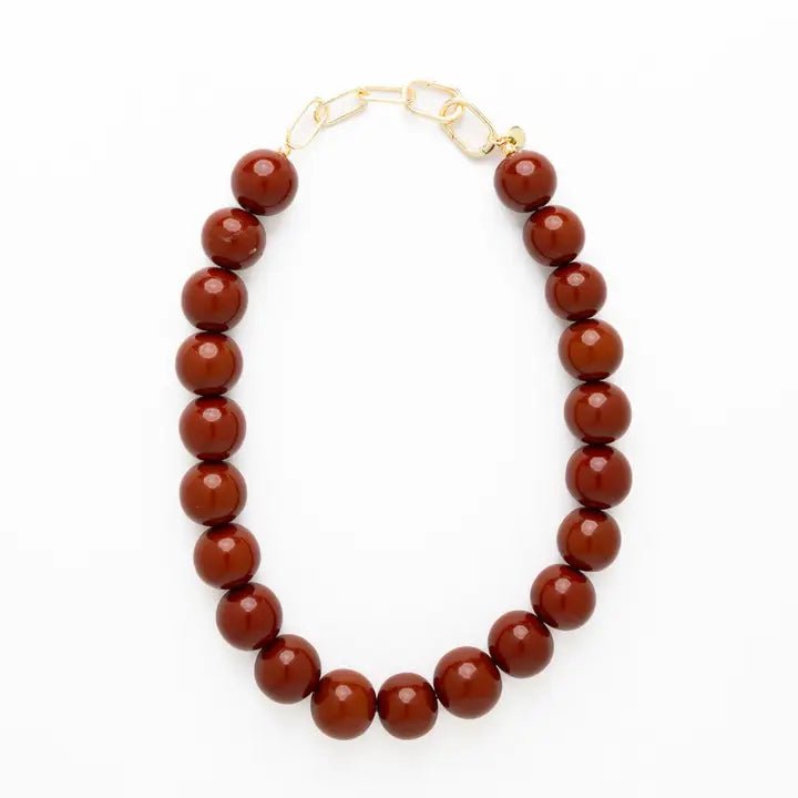 Resin Bead Necklace - Spring Sweet