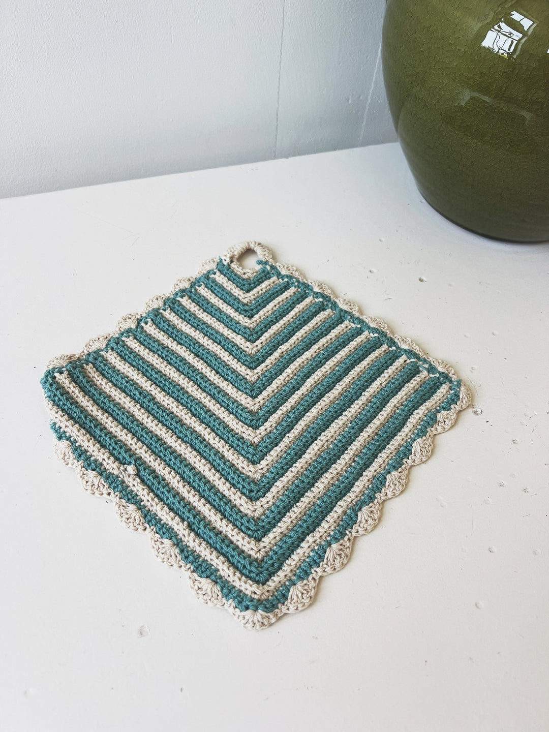 Retro Cotton Pot Holder - Spring Sweet