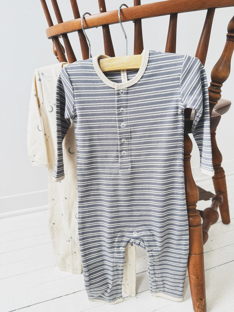 Ribbed Baby Jumpsuit - Spring Sweet