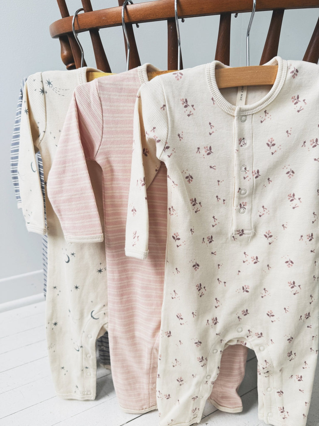 Ribbed Baby Jumpsuit - Spring Sweet