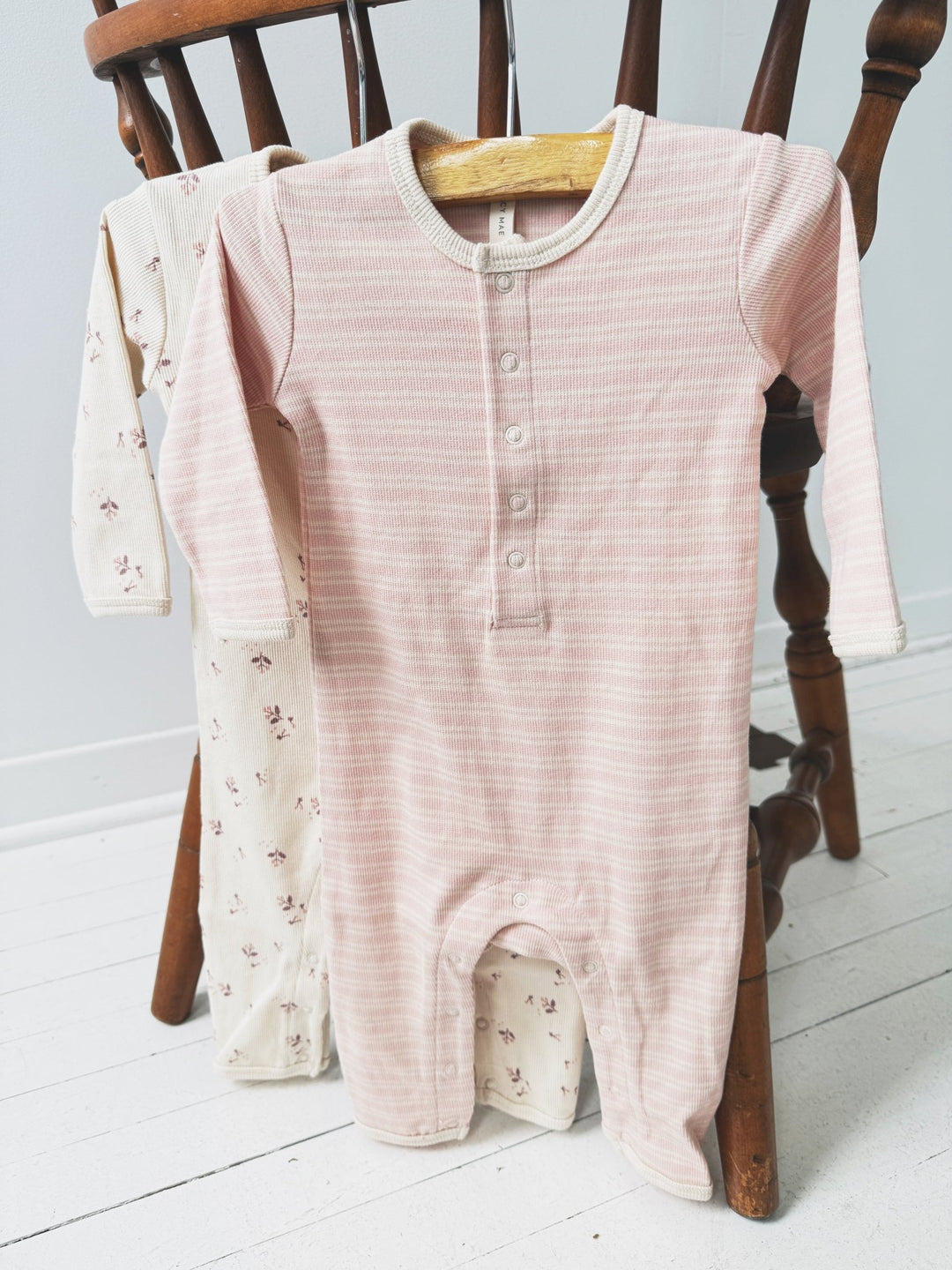 Ribbed Baby Jumpsuit - Spring Sweet