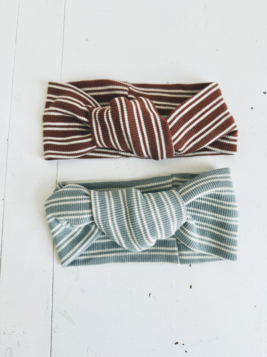 Ribbed Knotted Headband - Spring Sweet