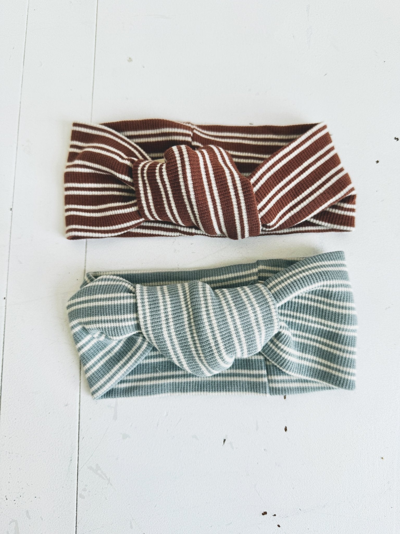 Ribbed Knotted Headband - Spring Sweet
