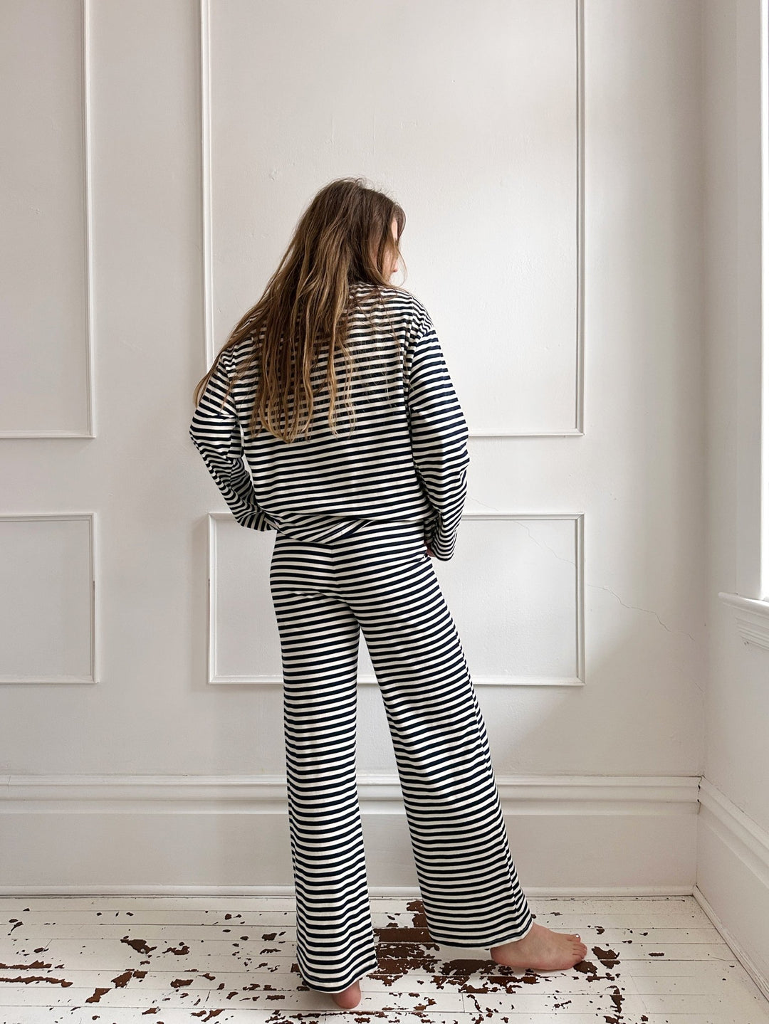 Ribbed Lounge Pants - Spring Sweet