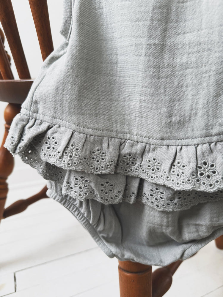 Ruffled Tulip Top & Bloomer Set - Spring Sweet