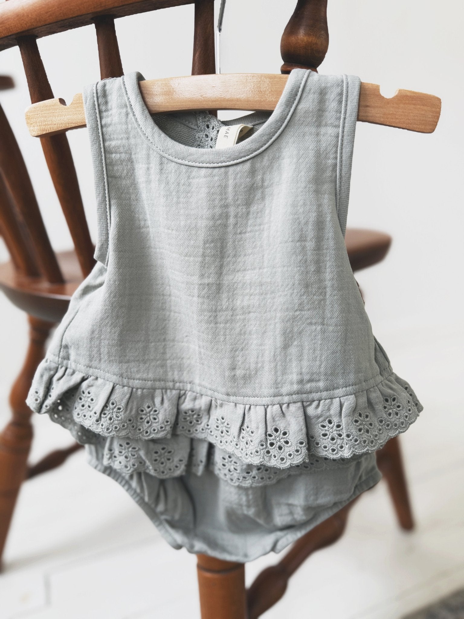Ruffled Tulip Top & Bloomer Set - Spring Sweet