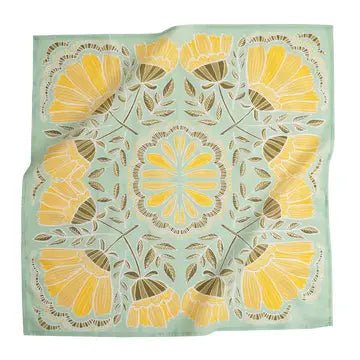 Screen Printed Handerkercheif - Spring Sweet