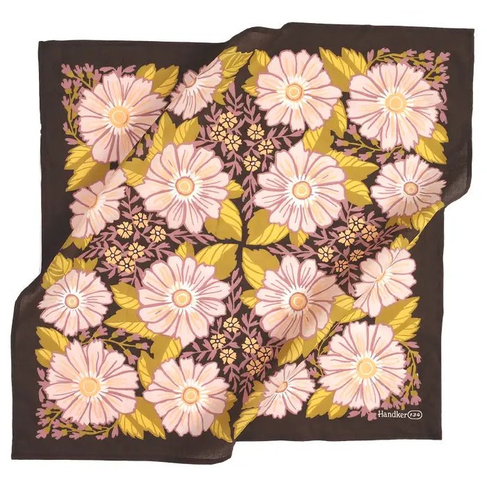 Screen Printed Handerkerchief - Spring Sweet