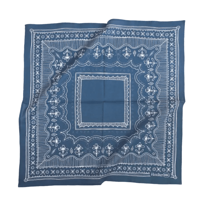 Screen Printed Handkerchief - Spring Sweet