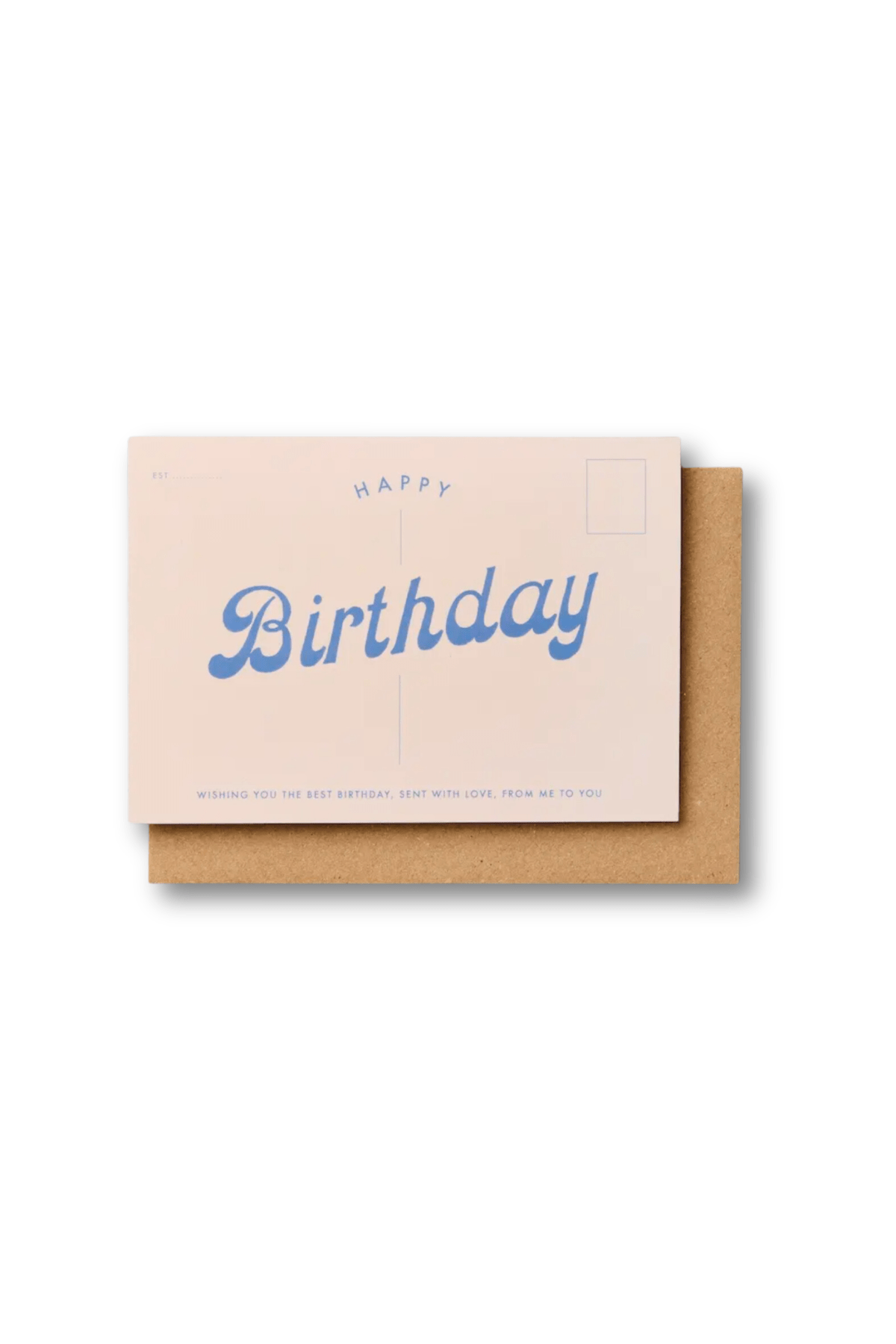 Seaside Happy Birthday Card - Spring Sweet