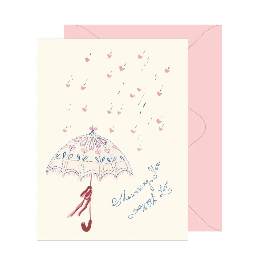 Showered with Love Card - Spring Sweet