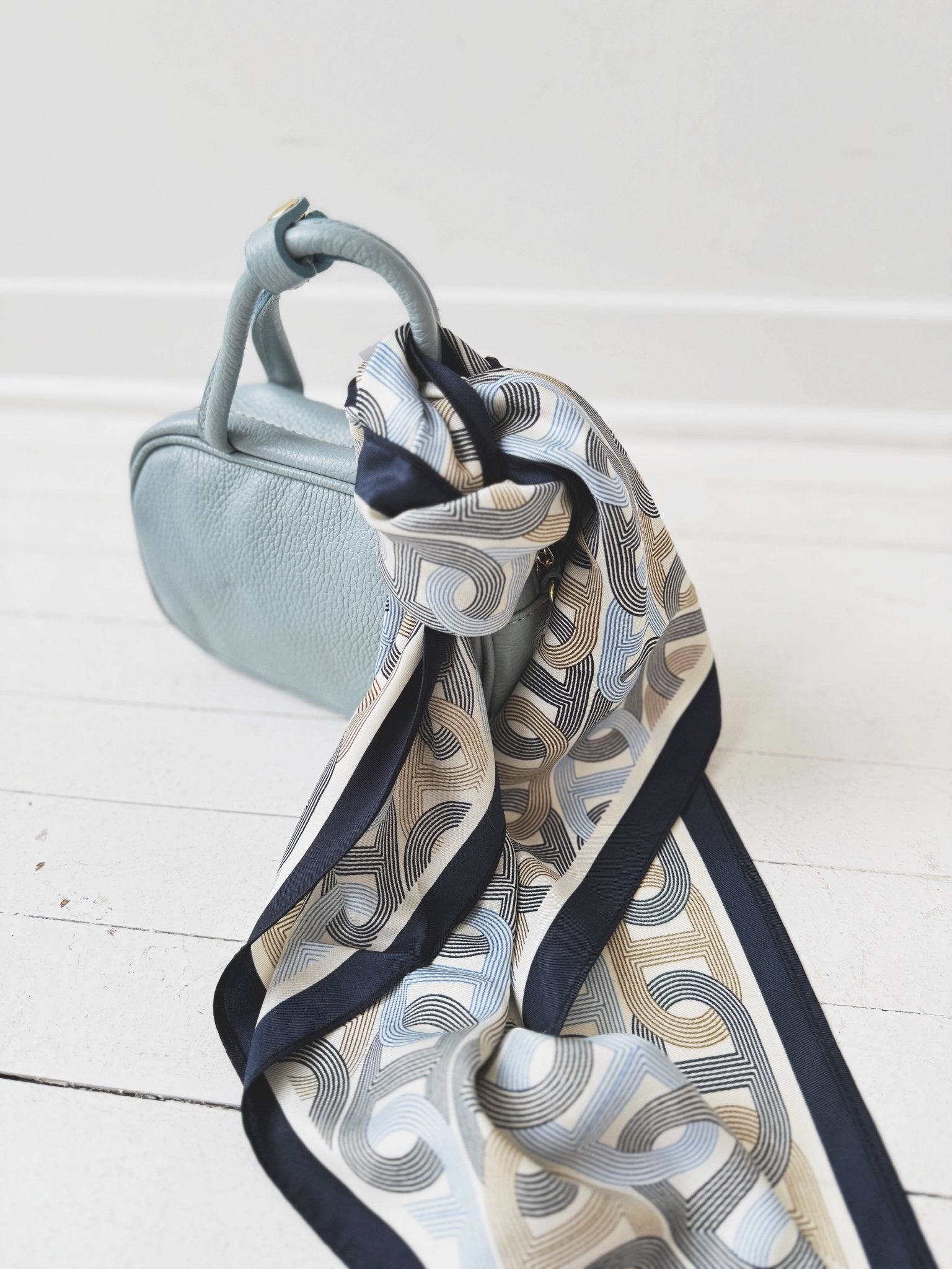 Silk Printed Scarf - Spring Sweet