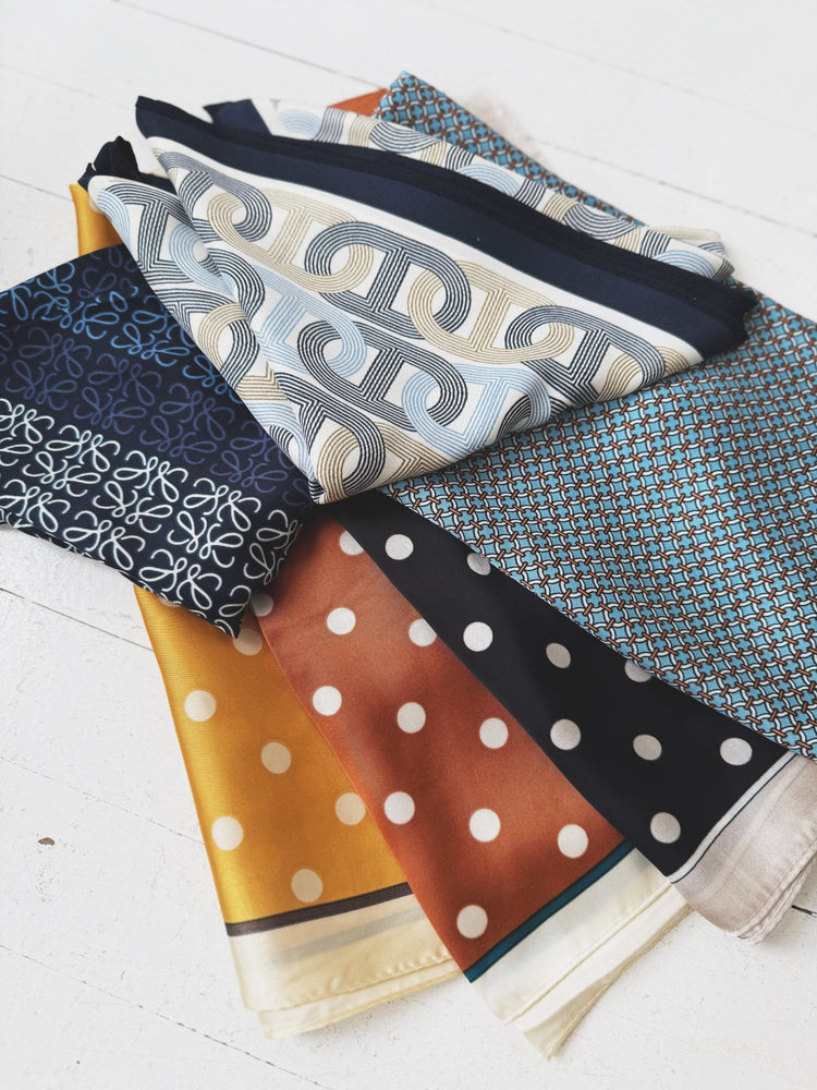 Silk Printed Scarf - Spring Sweet
