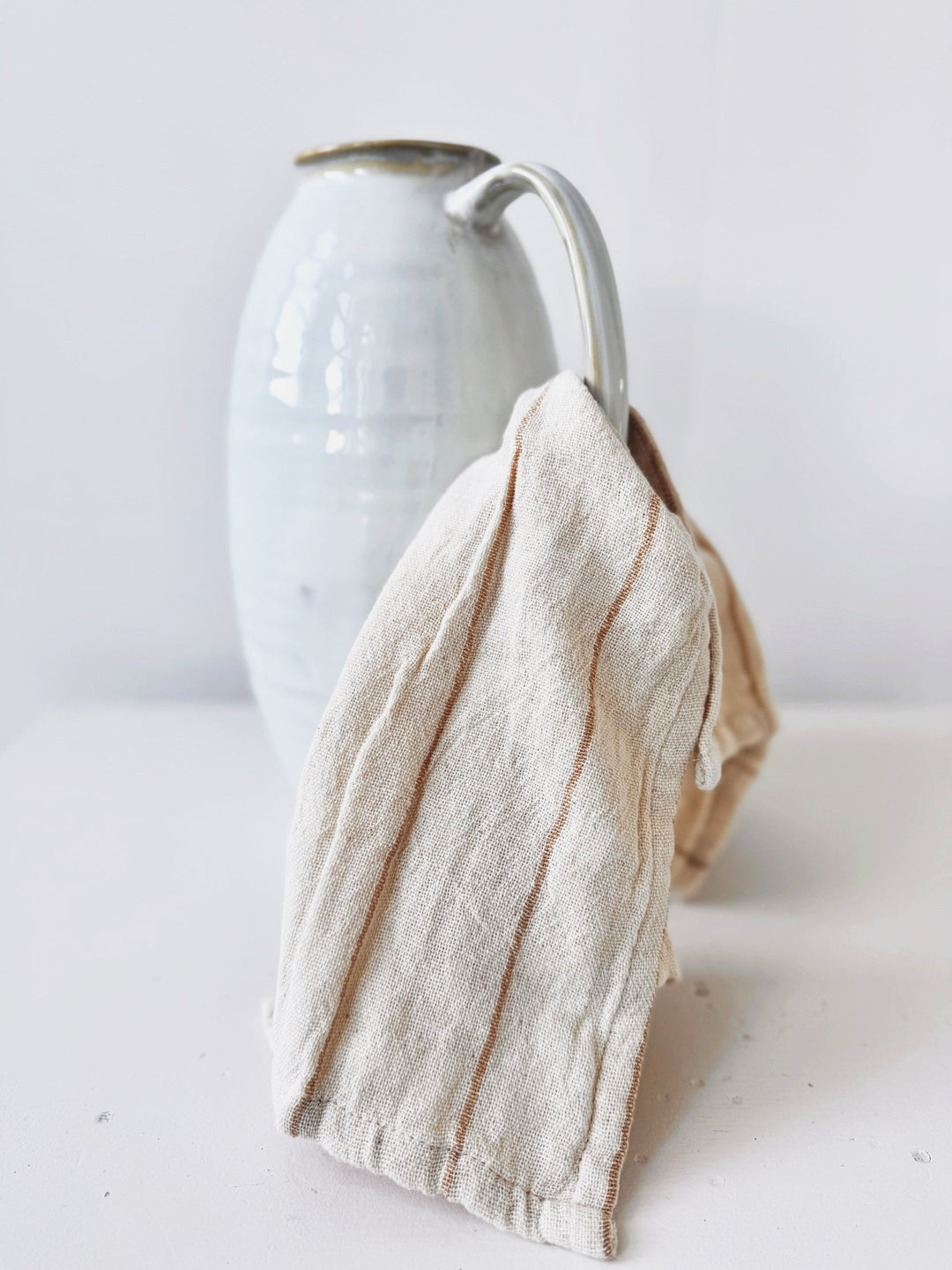 Skinny Glazed Pitcher - Spring Sweet