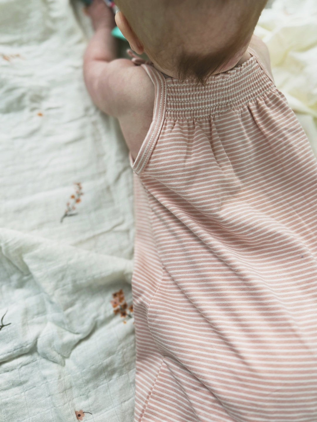 Smocked Jumpsuit - Spring Sweet