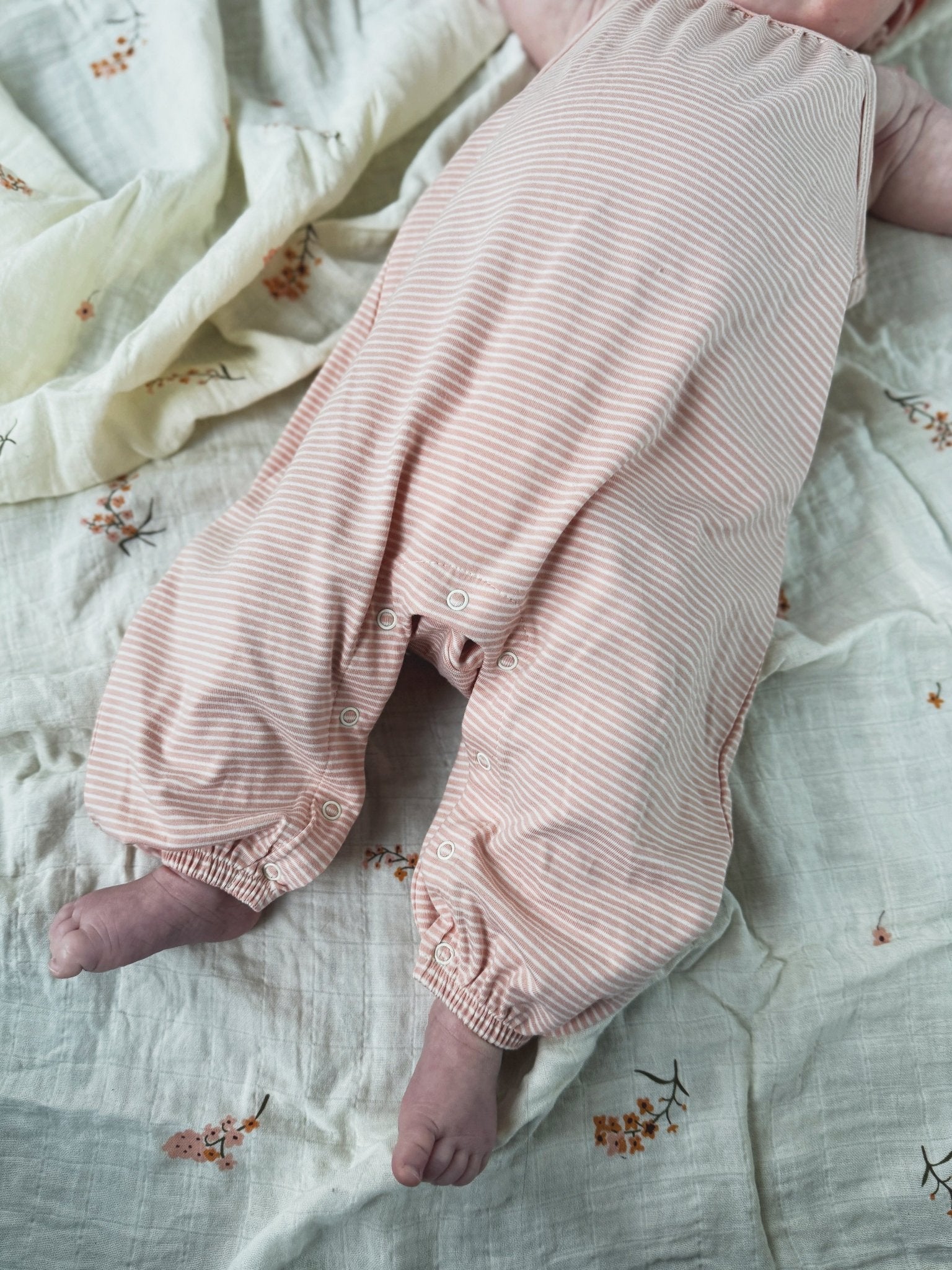 Smocked Jumpsuit - Spring Sweet