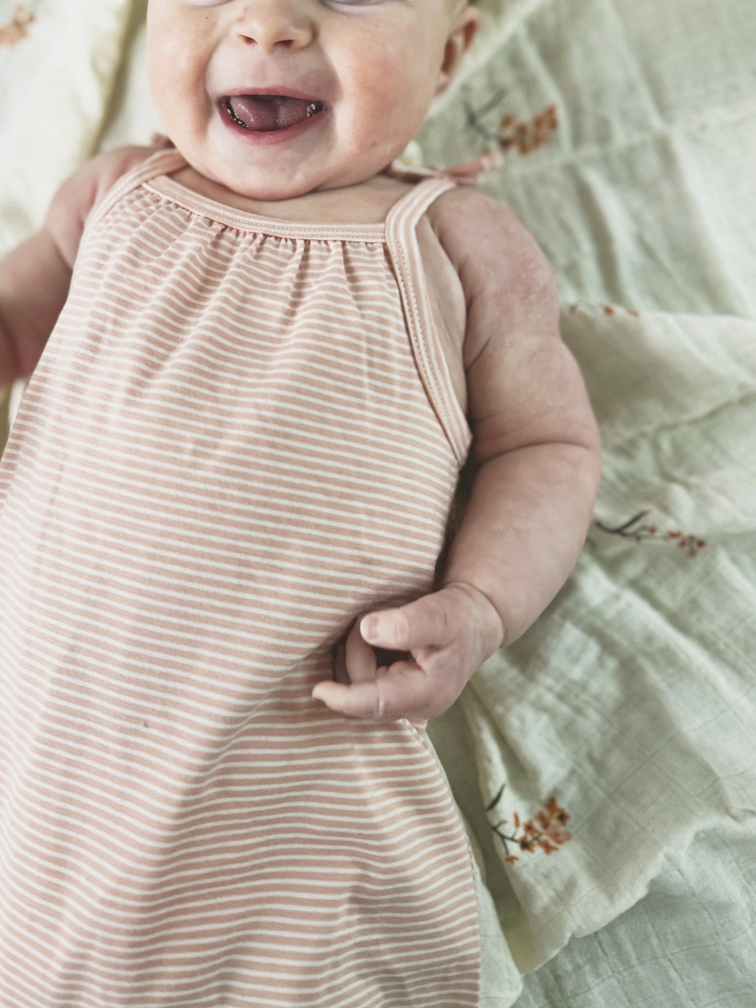 Smocked Jumpsuit - Spring Sweet