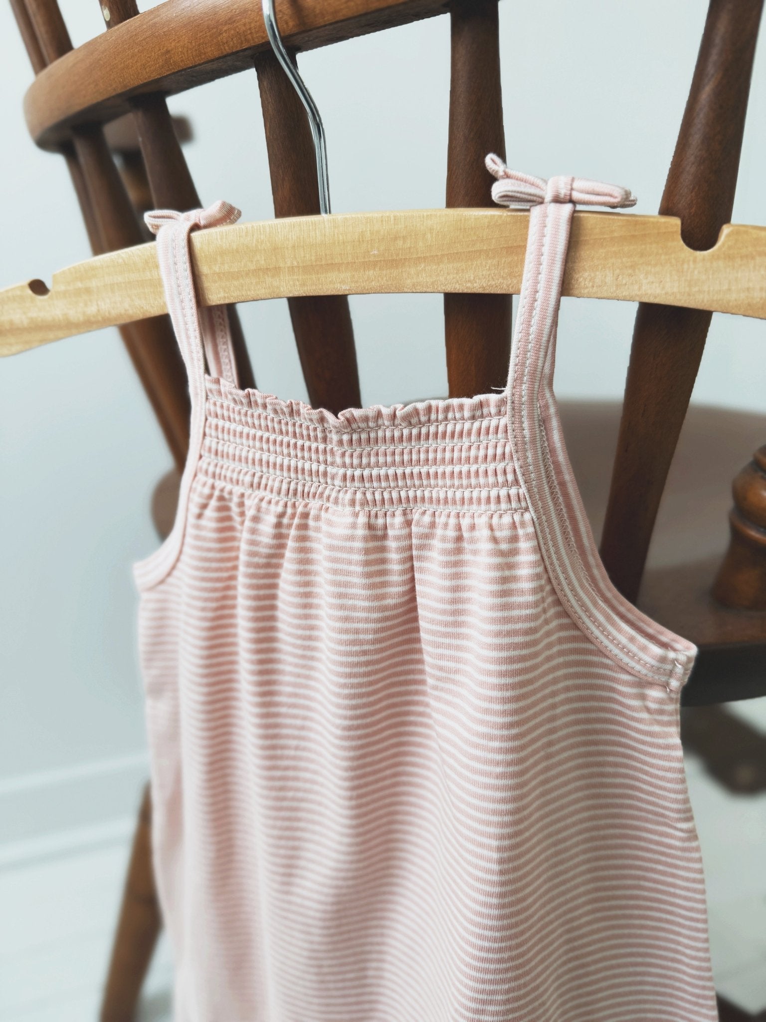 Smocked Jumpsuit - Spring Sweet