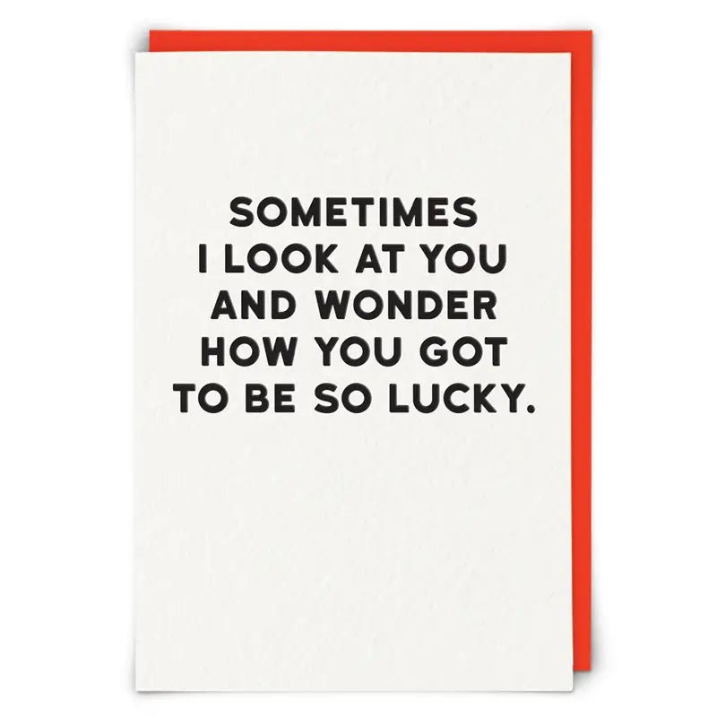 So Lucky Card - Spring Sweet